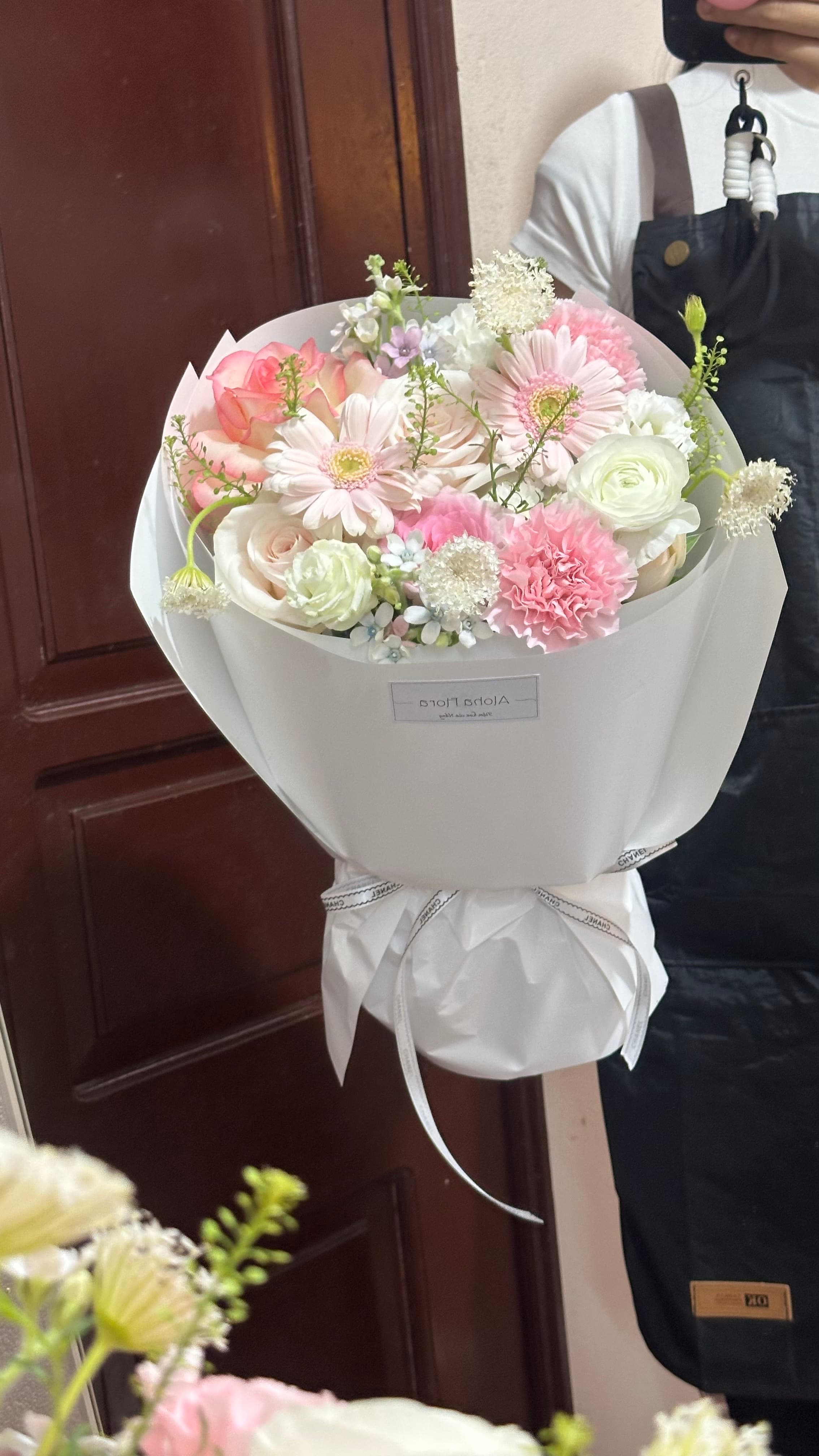Hoa tone hồng 18