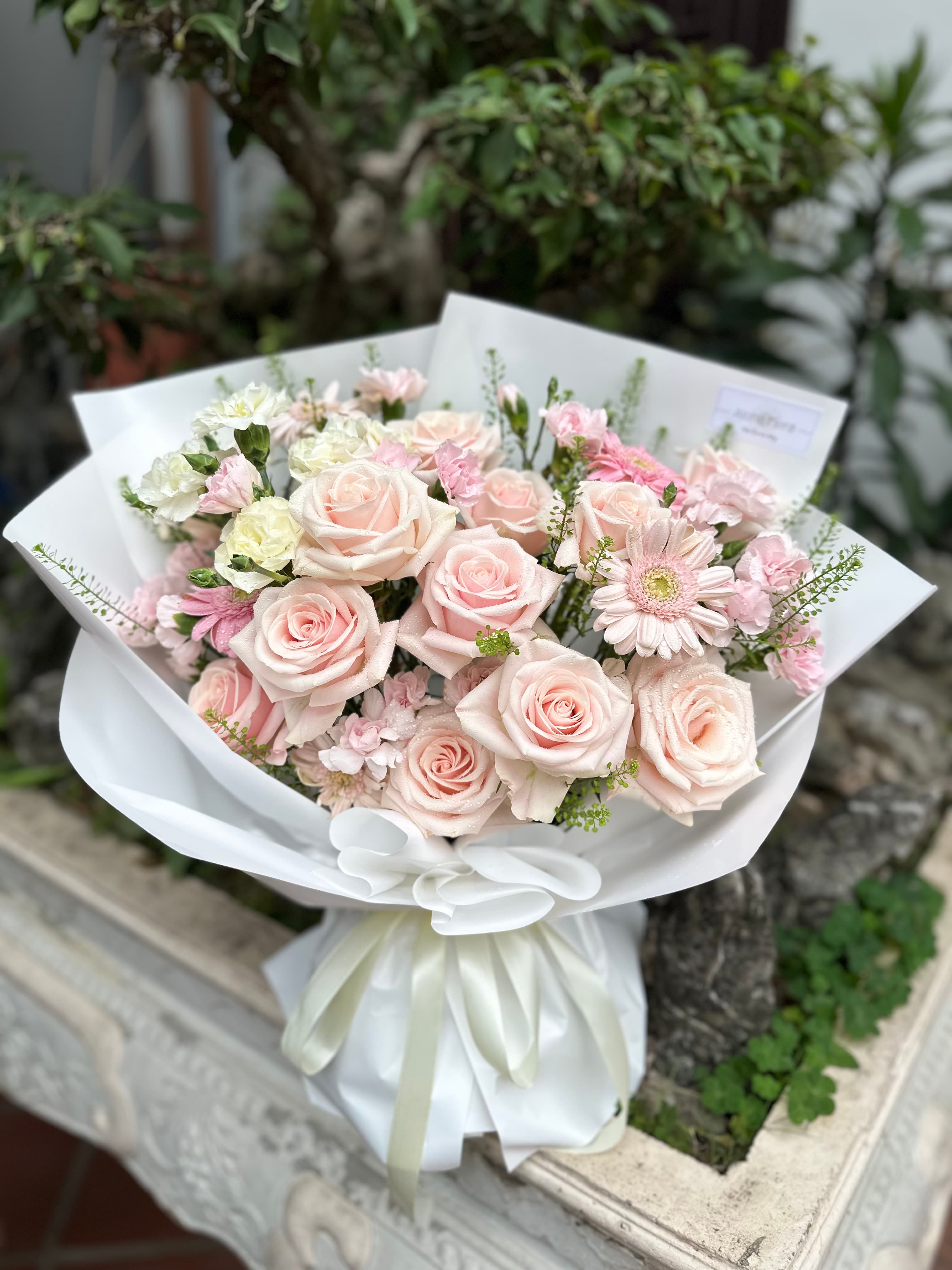 Hoa tone hồng 4