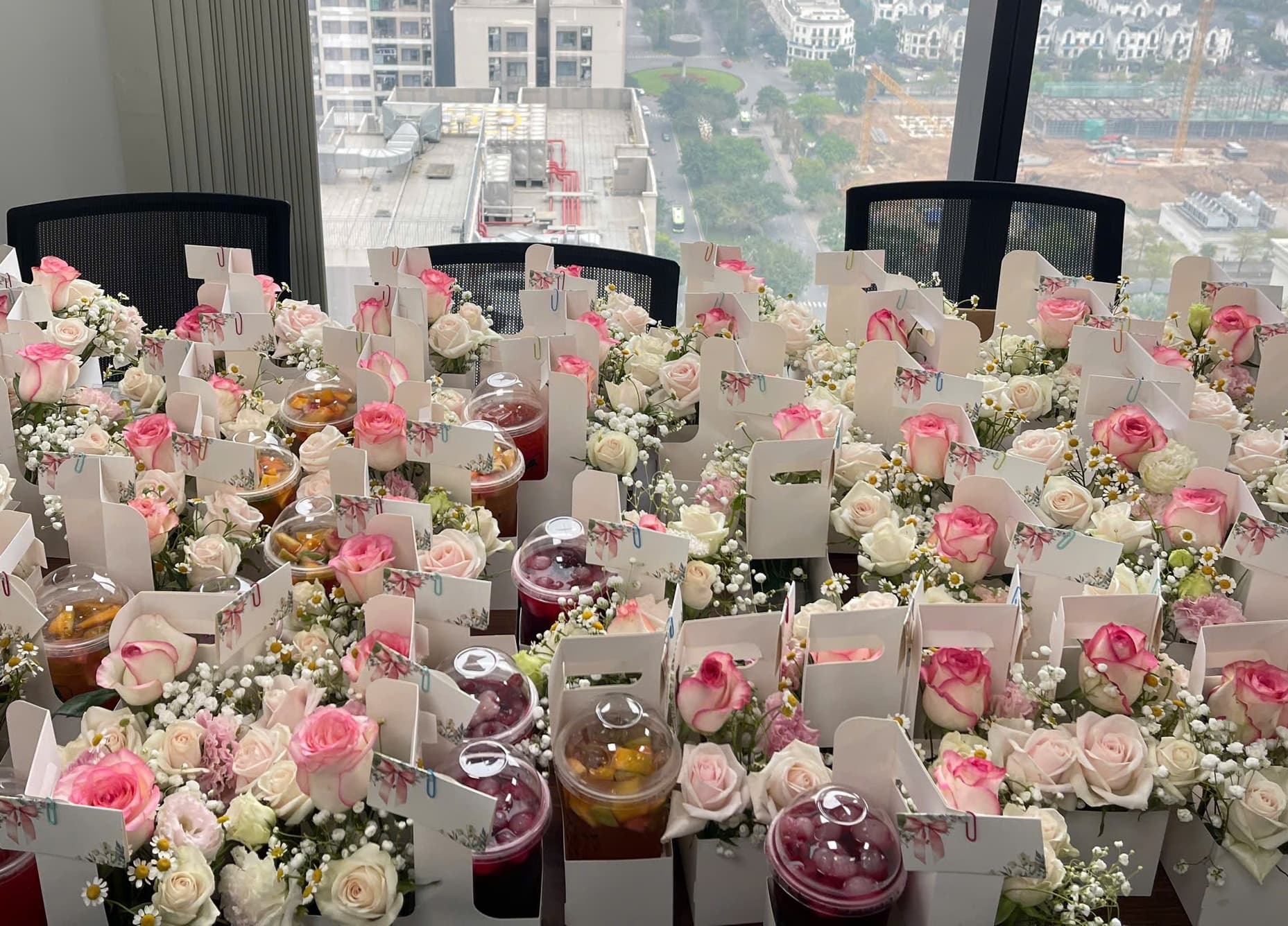 Hoa cưới phong cách hiện đại